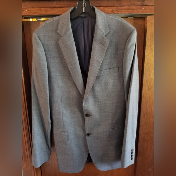 Ludlow essential slim fit suit jacket in stretch four season wool NWT 40L - Picture 7 of 9